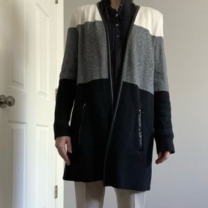 Mid-length cardigan